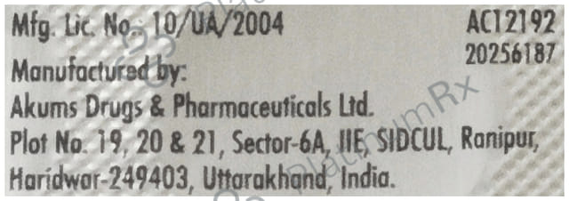 Bisosafe T 5/40mg Tablet 10s