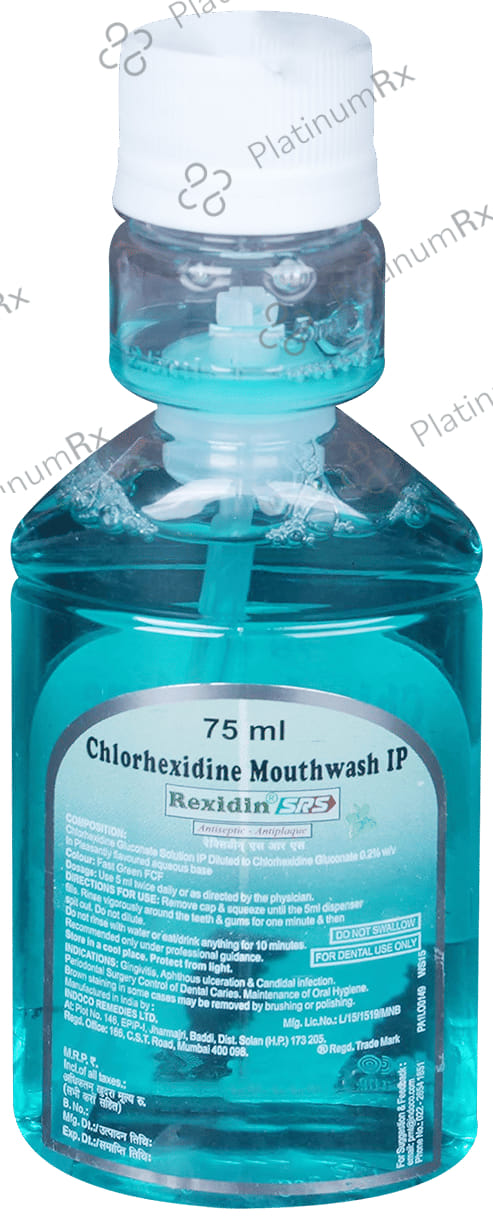 Rexidin SRS 0.002% Mouth Wash 75ml