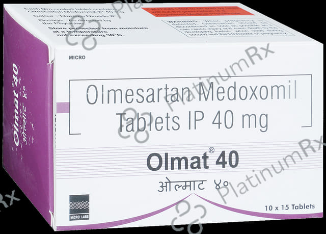 Olmat 40mg Tablet 15s