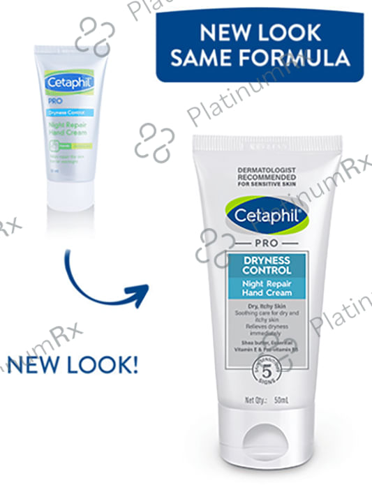 Cetaphil Pro Dryness Control Night Repair Hand Cream
