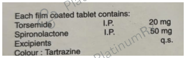 Torway Plus 50mg/20mg Tablet