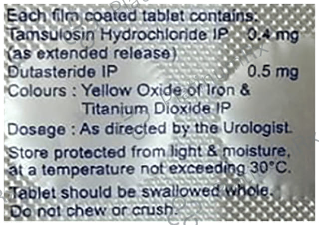Tasulin D 0.5/0.4mg Tablet ER 15s