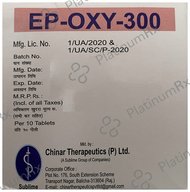 EP-Oxy 300 Tablet
