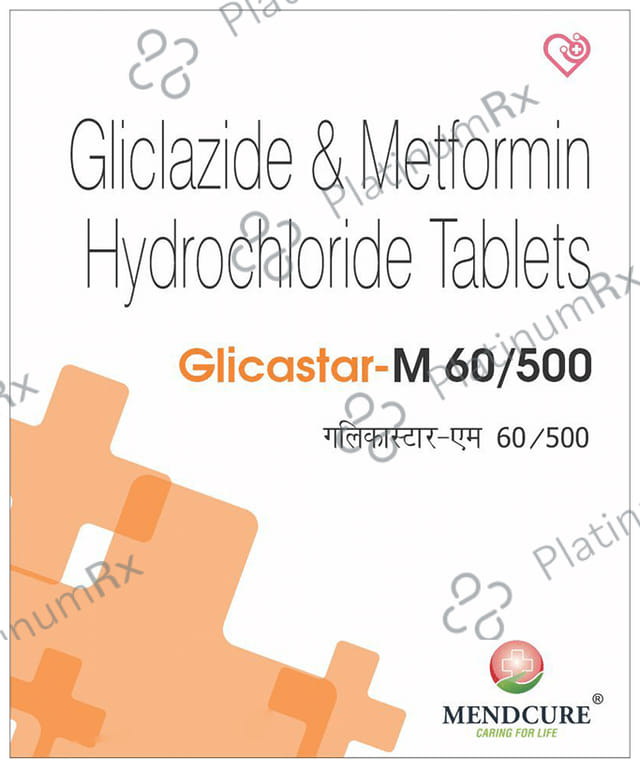 Glicastar-M 60/500 Tablet