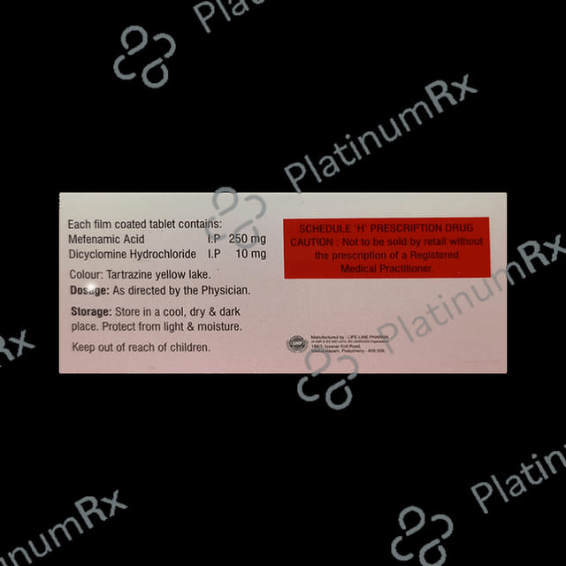 Paracolin M 250/10mg Tablet 10s