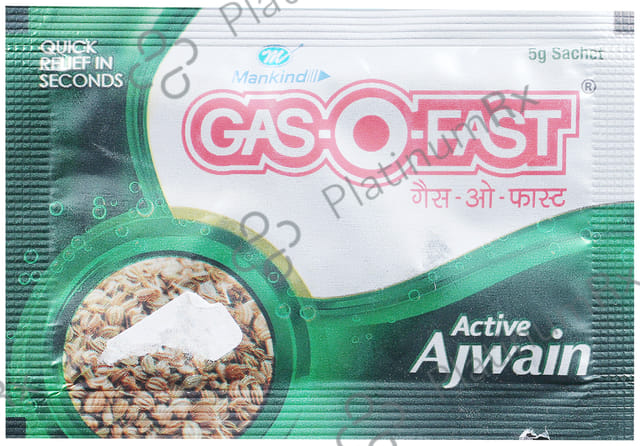 Gas O Fast Ajwain Active Sachet 5gm