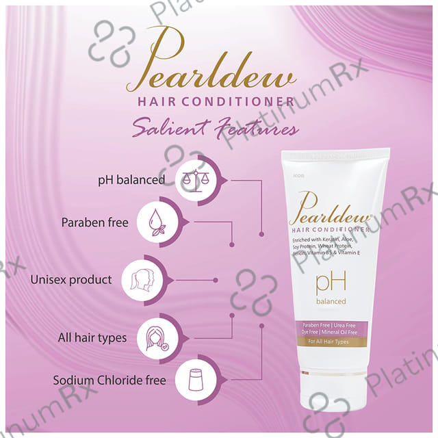 Pearldew pH Balanced Hair Conditioner (100ml Each) 4 Tubes
