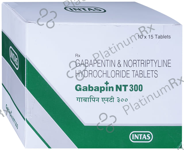 Gabapin NT 300/10mg Tablet 15s