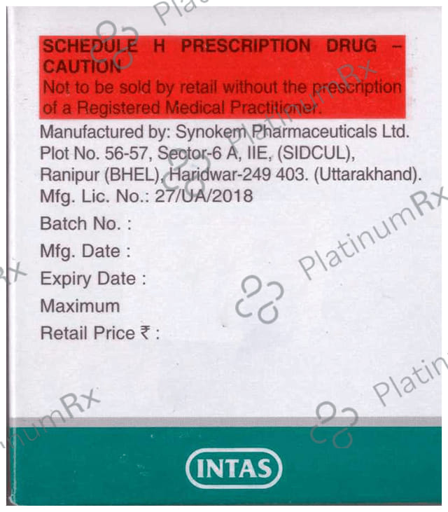 Lipicure CV 20/75mg Capsule 10s