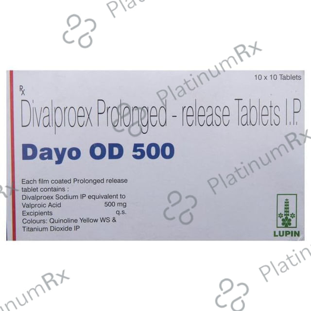 Dayo OD 500mg Tablet PR 10s