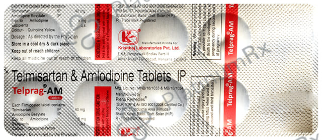 Telprag AM 40mg/5mg Tablet