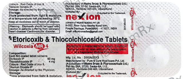 Wilcoxia MR 4 Tablet 10s