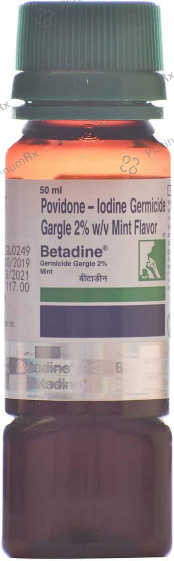 Betadine gargle 2% 50ml