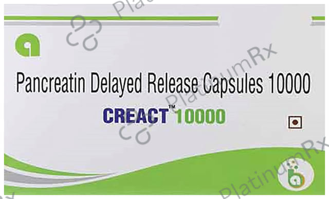 Creact 10000mg Capsule DR 10s
