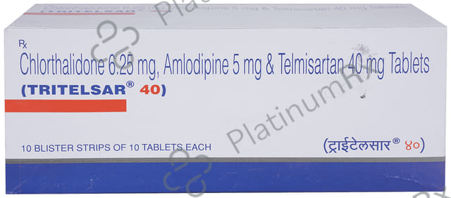 Tritelsar 40/5/6.25mg Tablet 10s