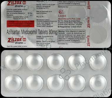 Zilzox 80mg Tablet 10s