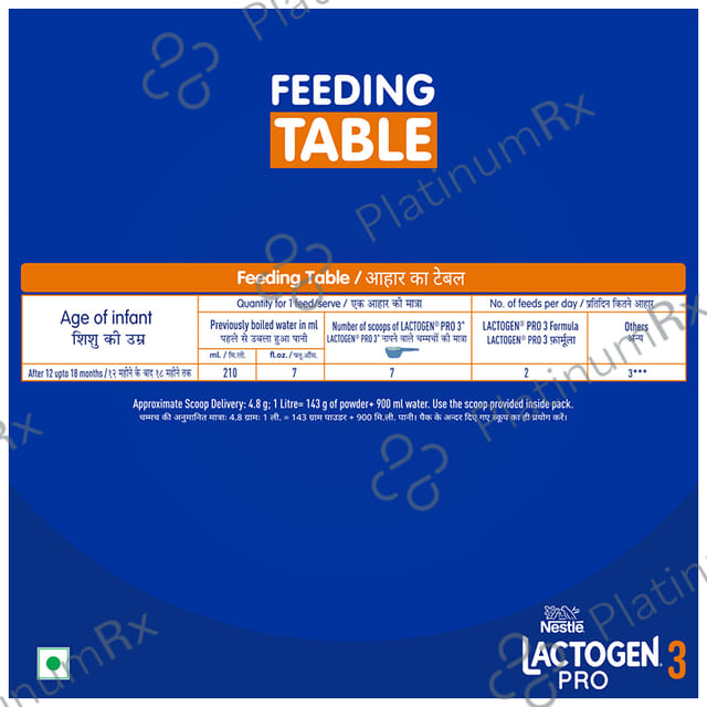 Lactogen Pro 3 Refill Powder 400gm