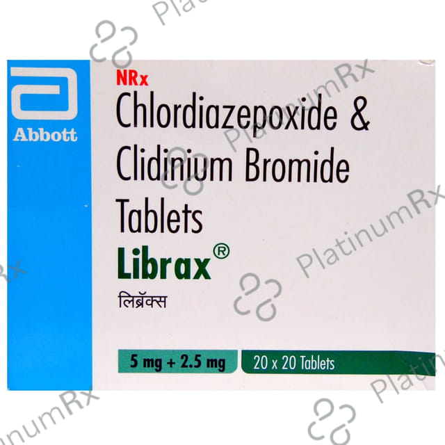Librax 5/2.5mg Tablet 20s