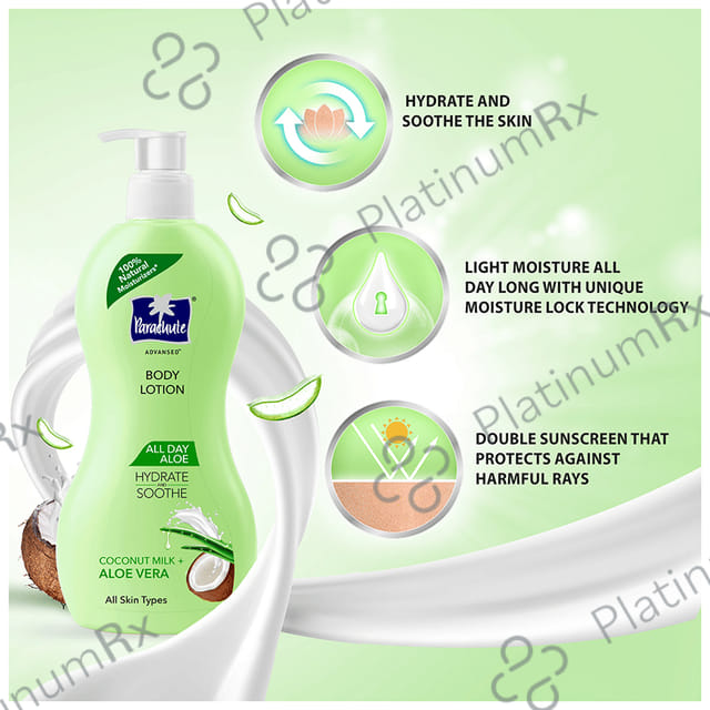 Parachute Advansed Body Lotion Coconut Milk & Mint Extract Refresh 400 Lotion