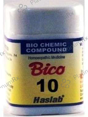 Haslab Bico 10 Biochemic Compound Tablet
