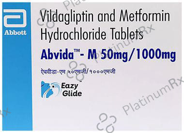 Abvida M 50/1000mg Eazy Glide Tablet 15s