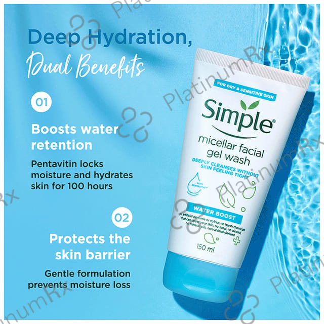 Simple Micellar Facial Gel Wash
