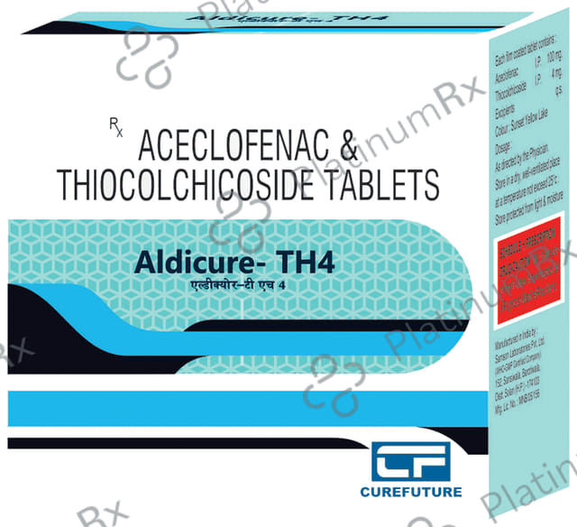 Aldicure TH 100/4mg Tablet 10s