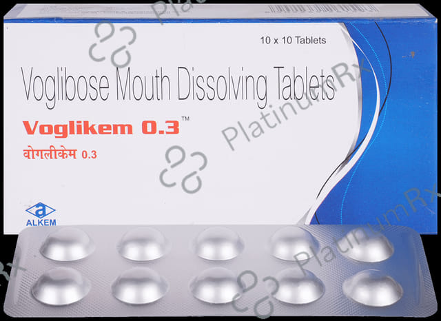 Voglikem MD 0.3mg Tablet 10s