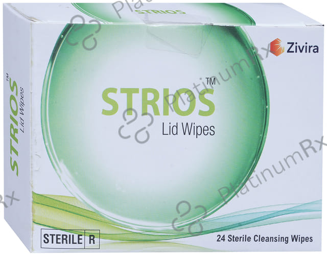 Strios Lid Wipes 24s