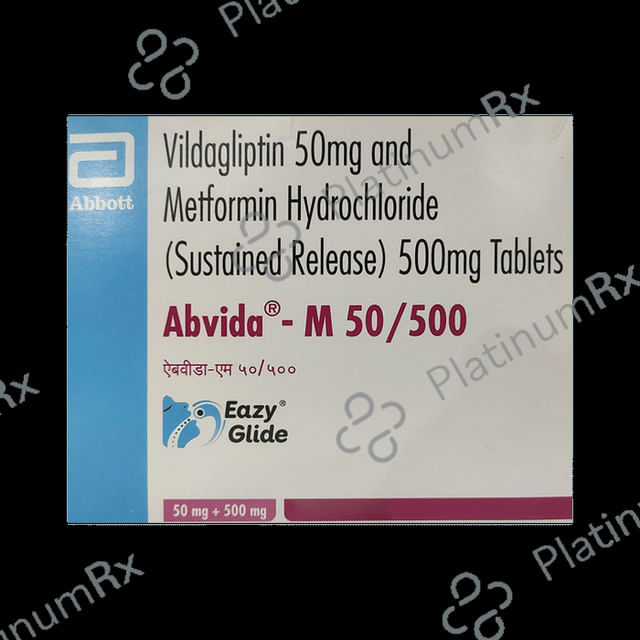 Abvida M 50/500mg Eazy Glide Tablet SR 15s