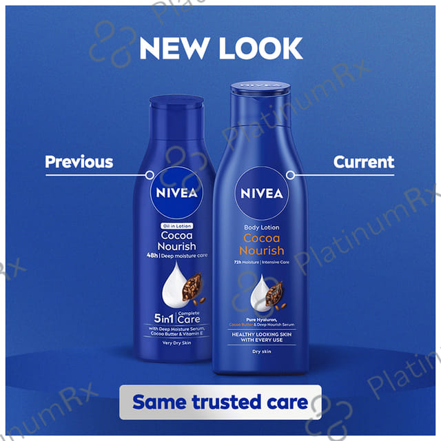 Nivea Cocoa Nourish Oil Lotion 200ml