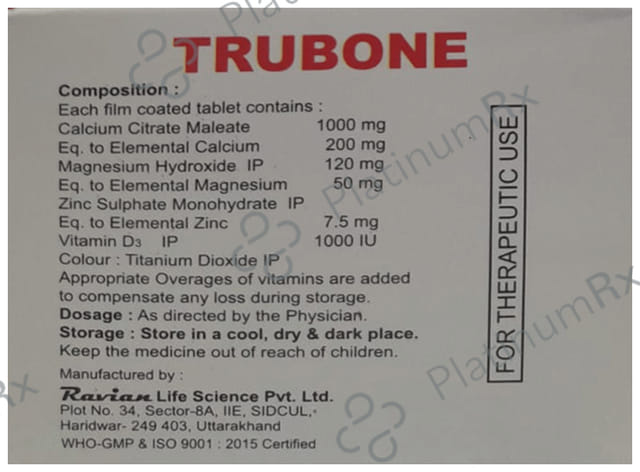 Nectar Pharma Trubone Tablet