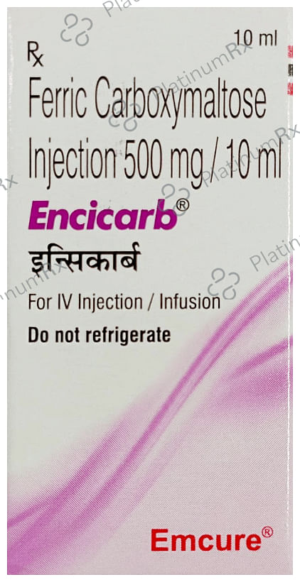 Encicarb 500mg Injection 10ml