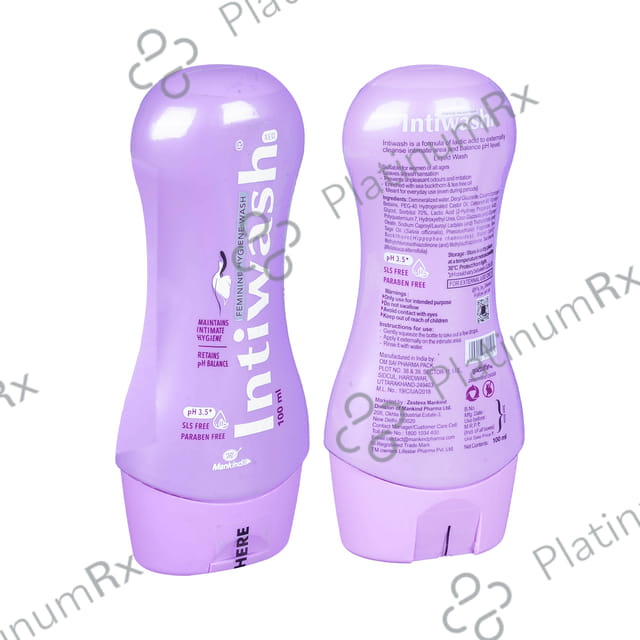 Intiwash New Feminine Hygiene Wash 100ml
