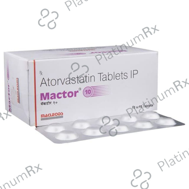 Mactor 10mg Tablet 10s