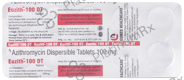 Euzith 100 DT Tablet