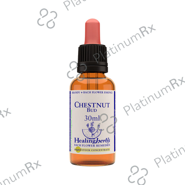 Healing Herbs Bach Flower Chestnut Bud 30 ml