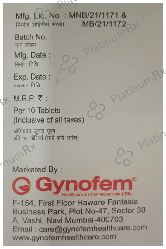 Dydrofast 10mg Tablet 10s