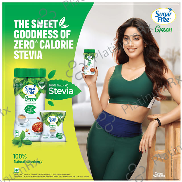 Sugar Free Green Stevia Sweetener Powder 400 gm