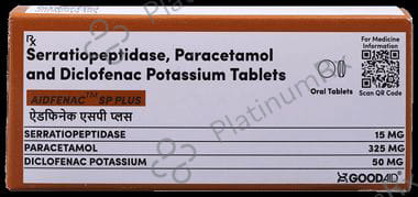 Aidfenac SP Plus 50/325/15mg Tablet 10s