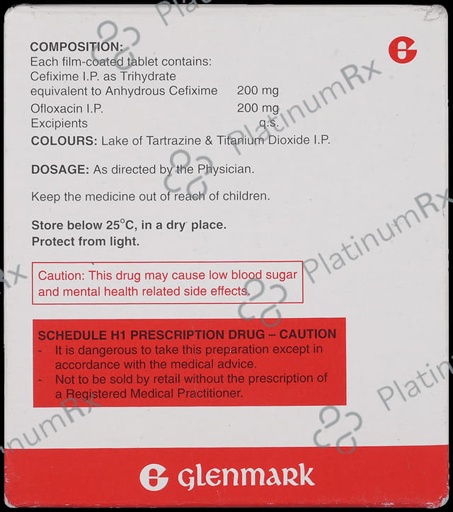 Milixim O 200/200mg Tablet 10s