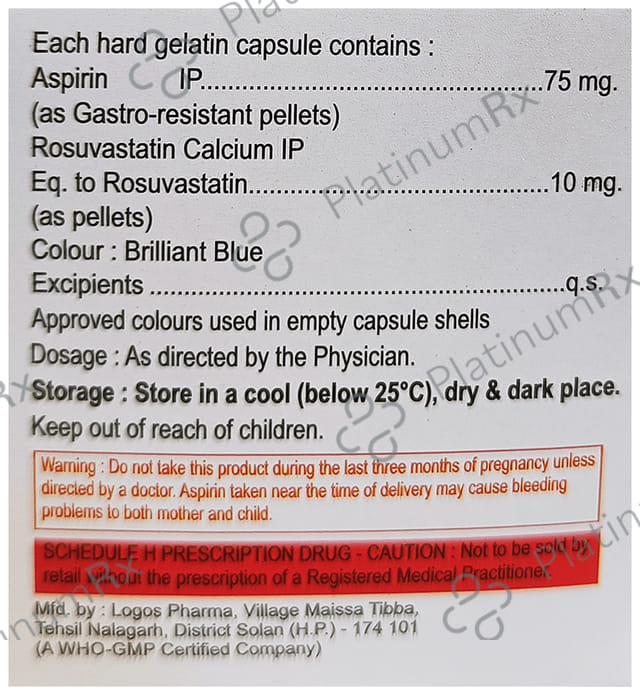 Acmerose A 10mg Capsule 10s