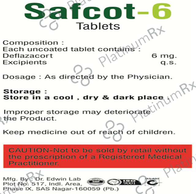 Safcot 6 Tablet