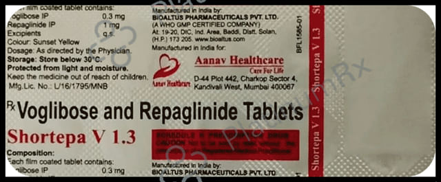 Shortepa V 1/0.3mg Tablet 10s