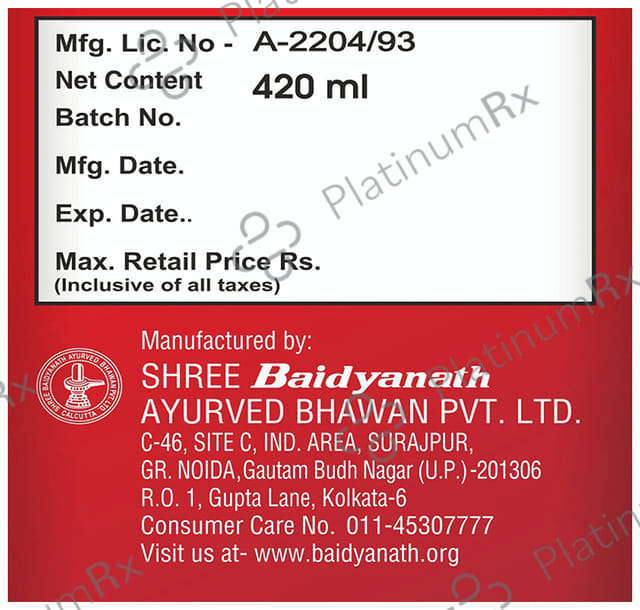 Baidyanath (Noida) Sundari Sakhi Tonic with Sundari Sakhi 28 Tablet Free