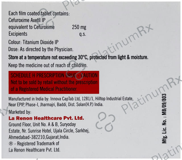 Ximoren 250mg Tablet
