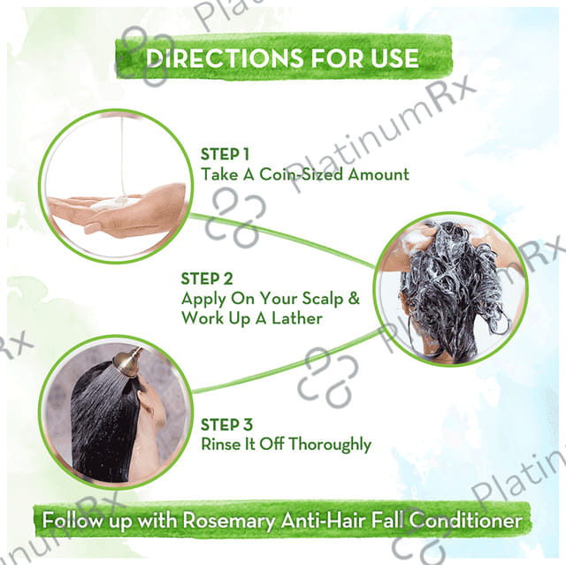 Mamaearth Rosemary Anti-Hairfall Shampoo