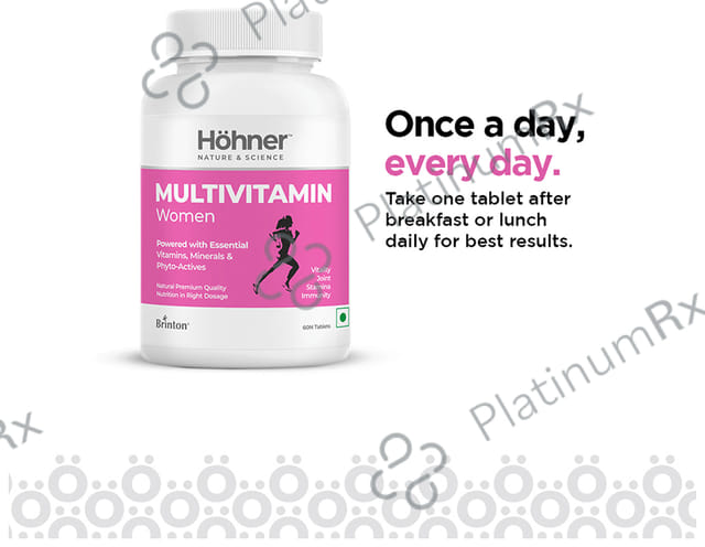 Hohner Multivitamin Women for Vitality, Joint, Stamina & Immunity - Tablet