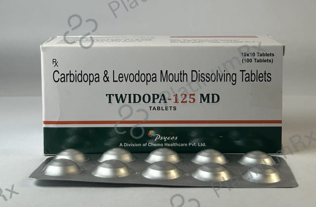 Twidopa 125mg Tablet MD 10s