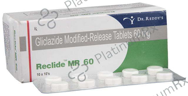Reclide MR 60 Tablet 10 Tablet MR
